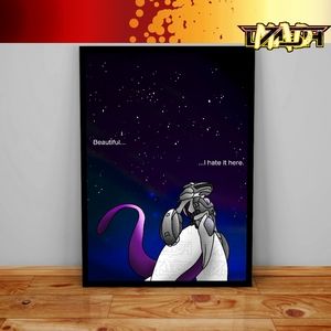 Pokemon Scarlet Pokemon Violet Pokemon Go Mewtwo Poster Pokemon Movie Print VDay